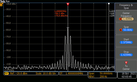 Spectrum-1400kHz