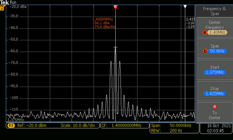Spectrum-1400kHz