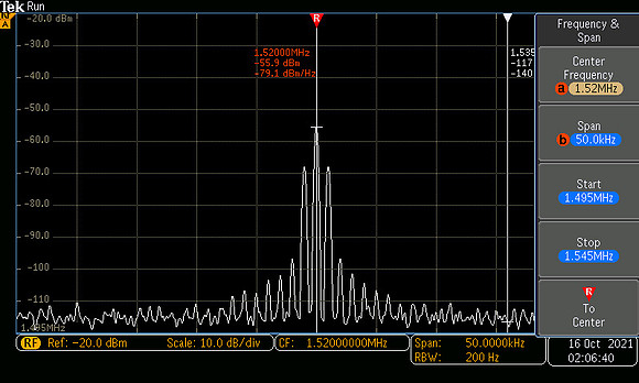 Spectrum-1520kHz