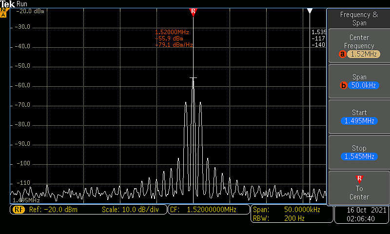 Spectrum-1520kHz