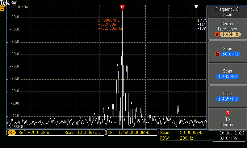 Spectrum-1460kHz